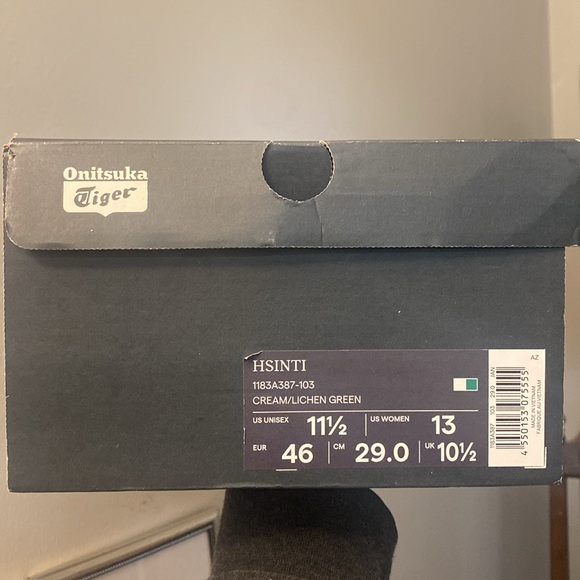 Onitsuka Tiger by Asics Men's White and Grey Shoes - Picture 5 of 5